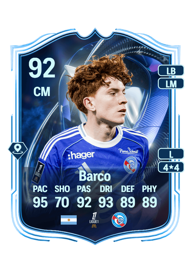 Valentín Barco card