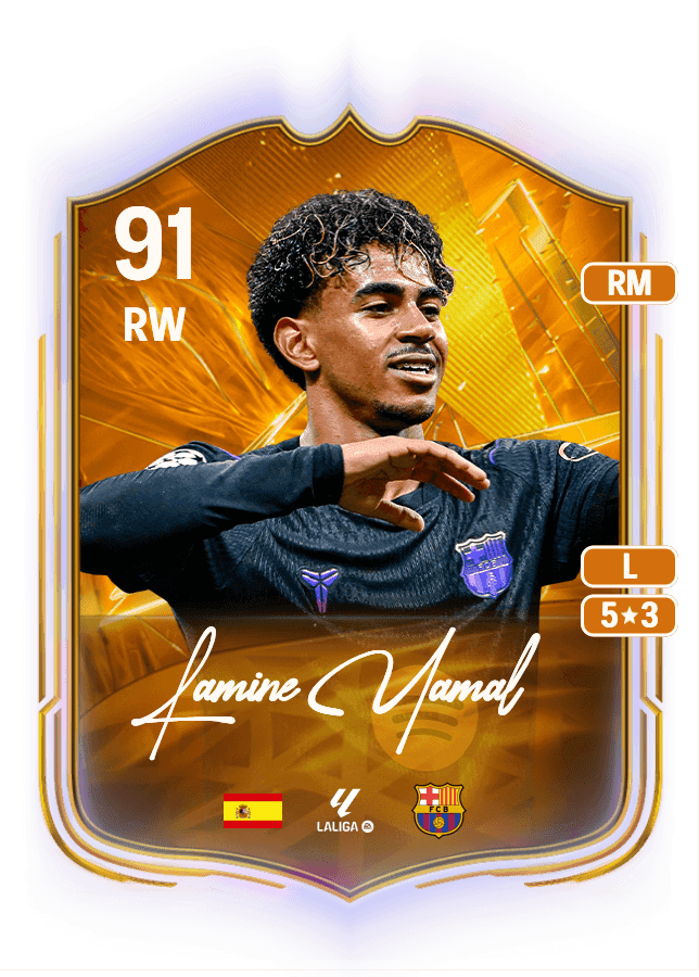 Lamine Yamal card