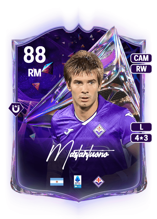 Franco Mastantuono card