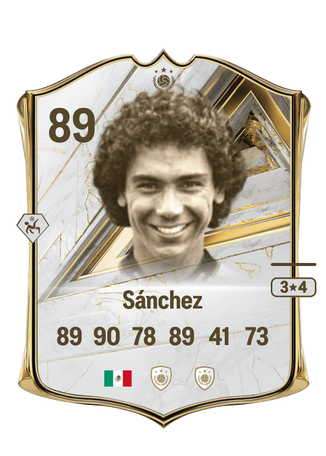 Hugo Sánchez card