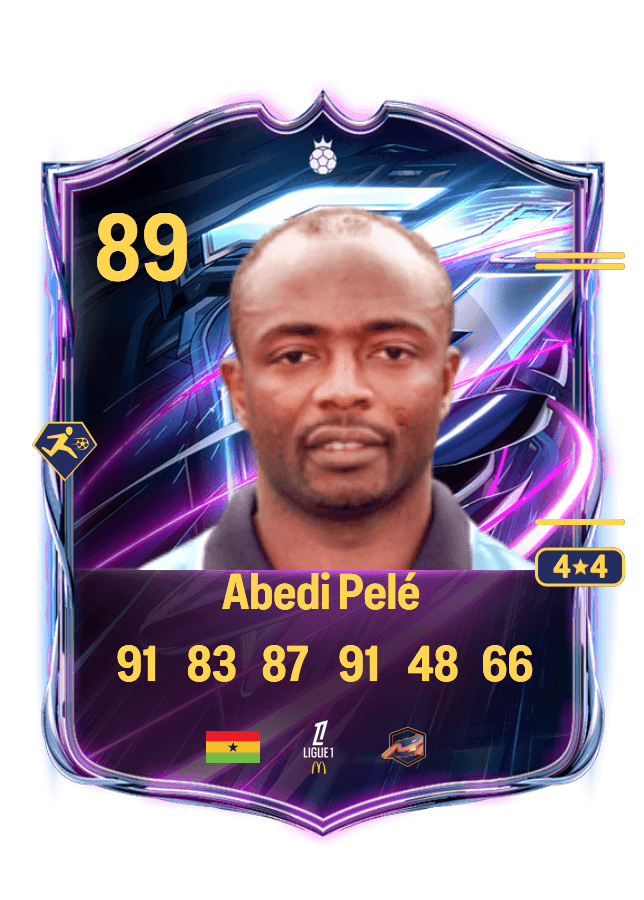 Abedi Pelé card