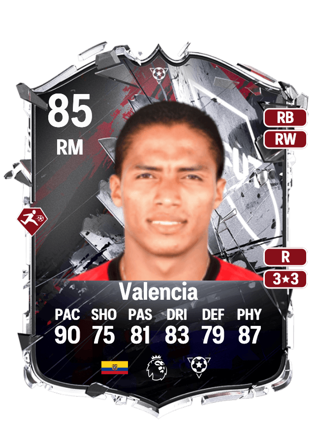 Antonio Valencia card