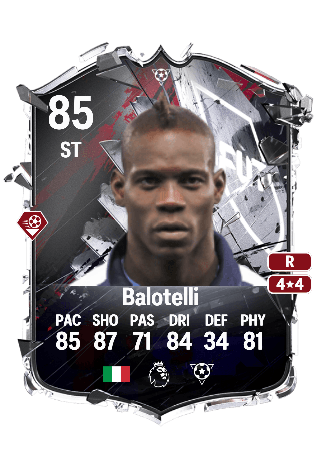 Mario Balotelli card