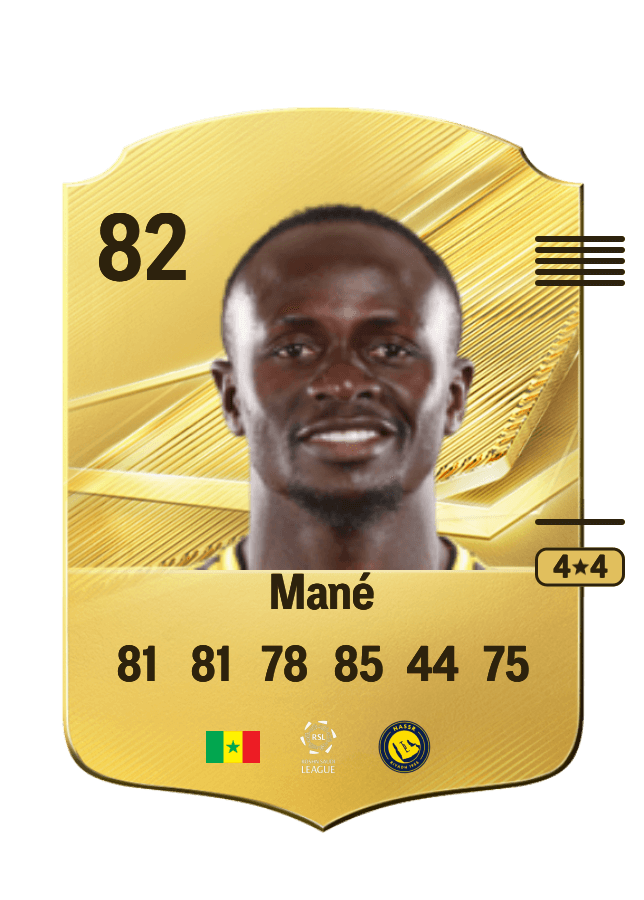 Sadio Mané card