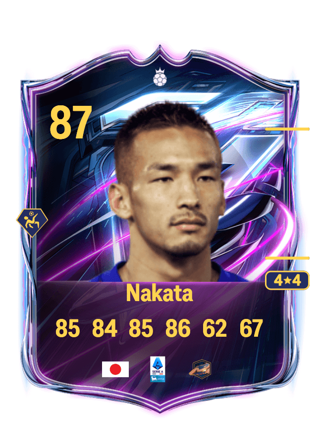 Hidetoshi Nakata card