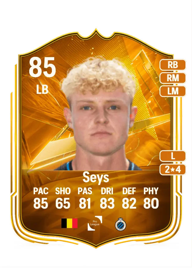 Joaquin Seys card