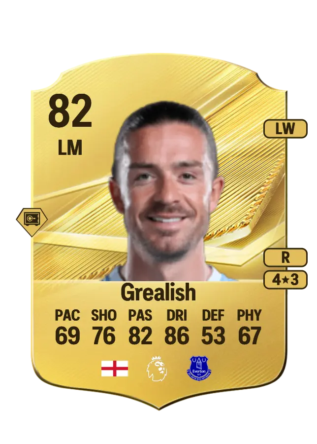 Jack Grealish card