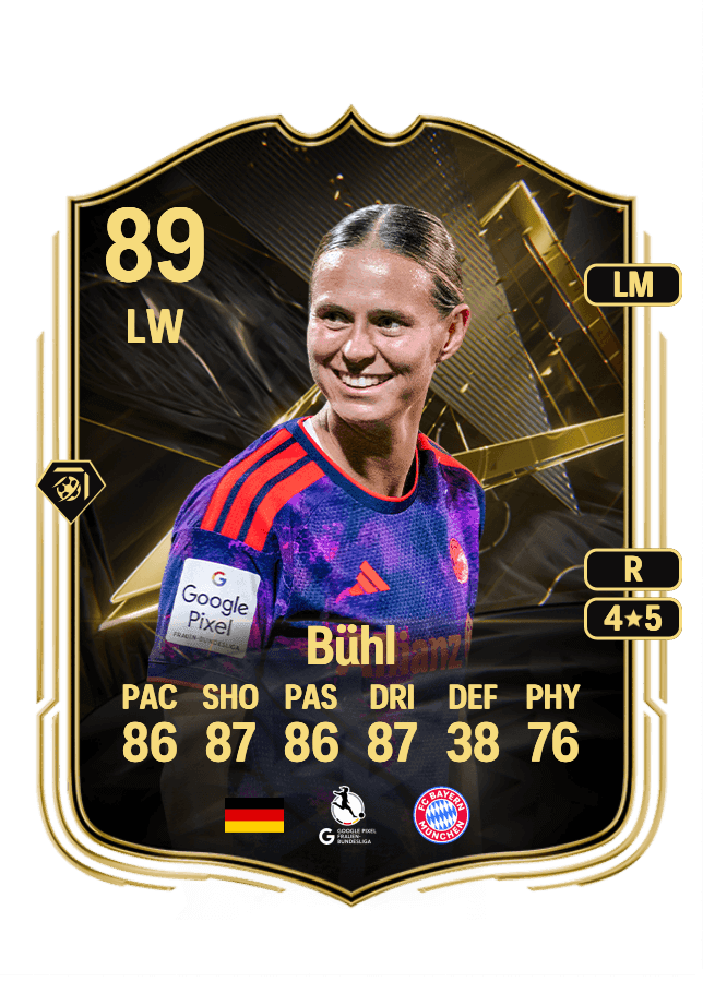 Klara Bühl card