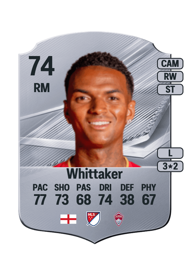 Morgan Whittaker card
