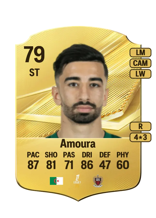 Mohamed Amoura card