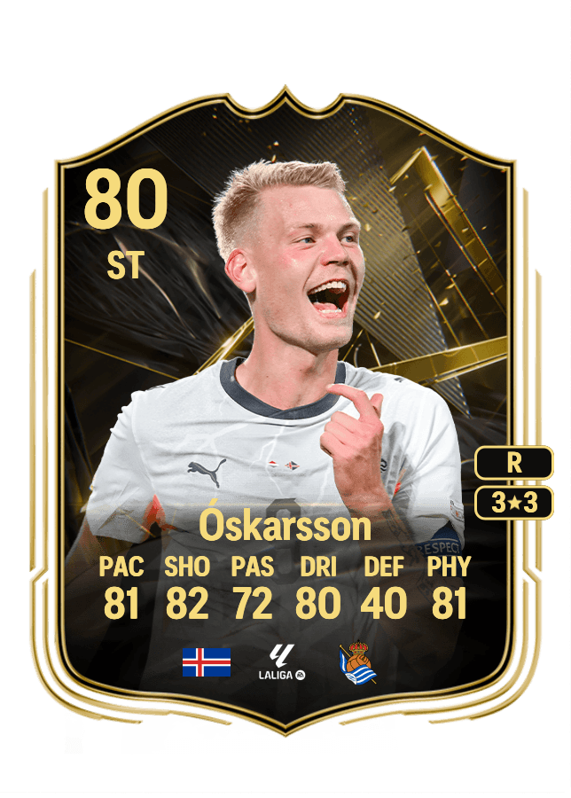 Orri Óskarsson card