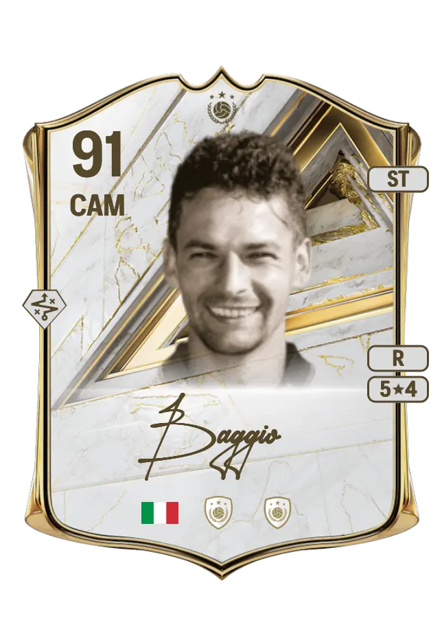 Roberto Baggio card