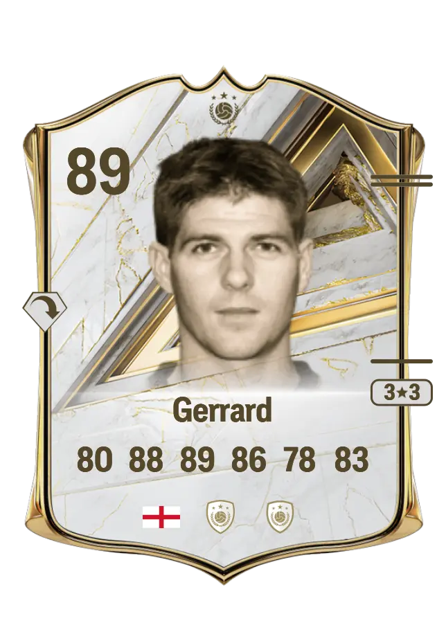 Steven Gerrard card