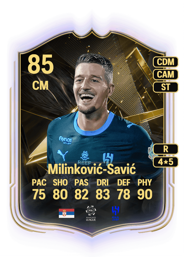 Sergej Milinković-Savić card