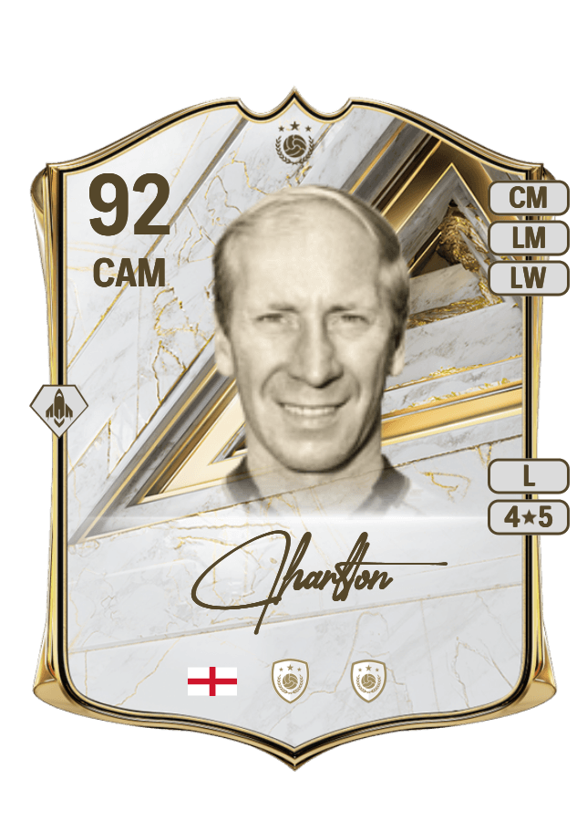 Bobby Charlton card