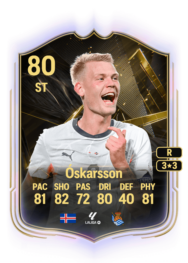 Orri Óskarsson card
