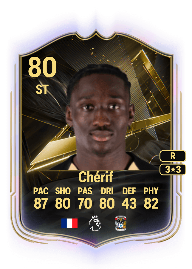 Sidiki Chérif card