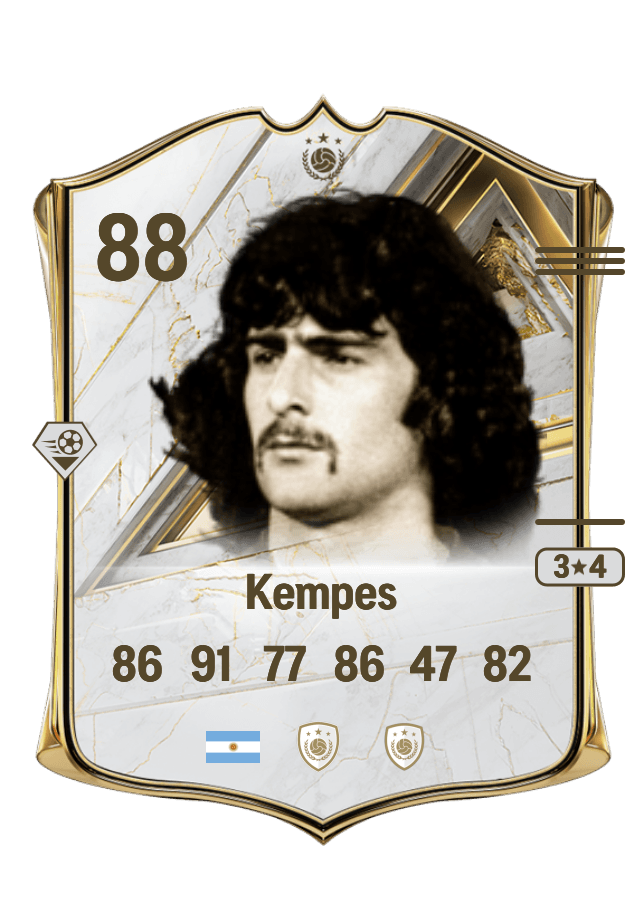 Mario Kempes card