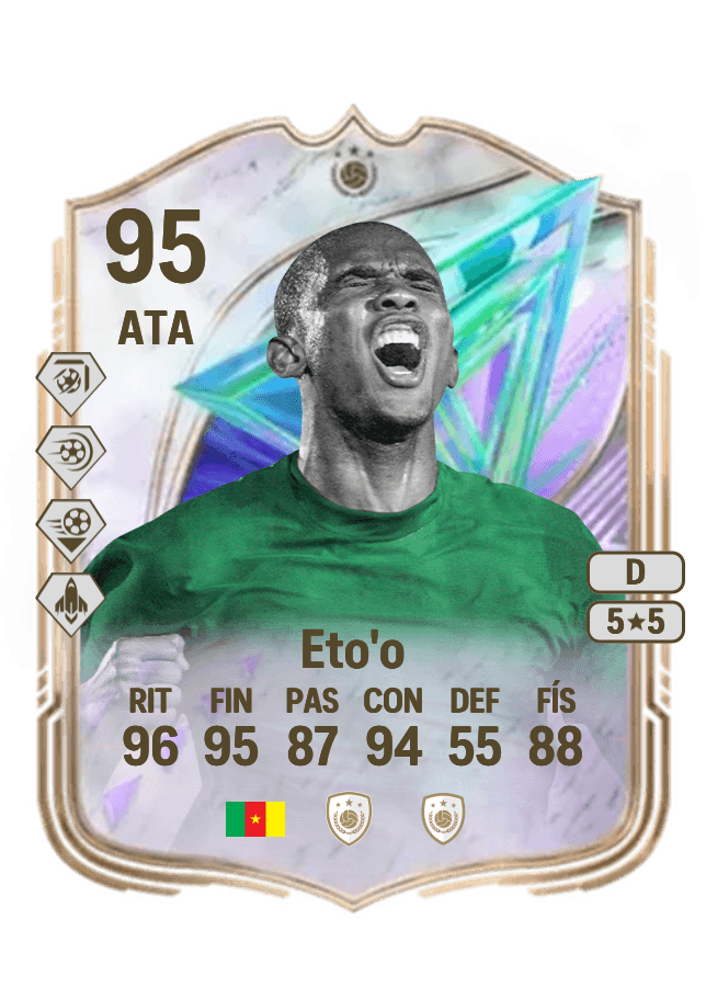 Samuel Eto'o card