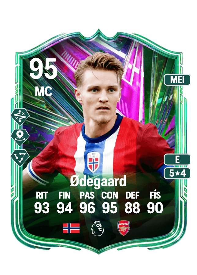 Martin Ødegaard card