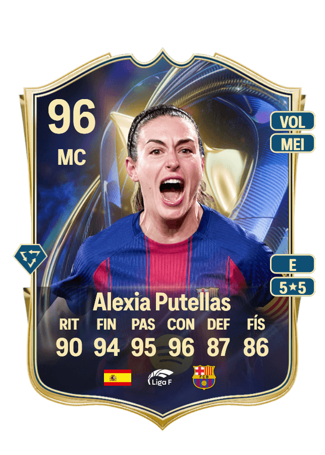 Alexia Putellas card