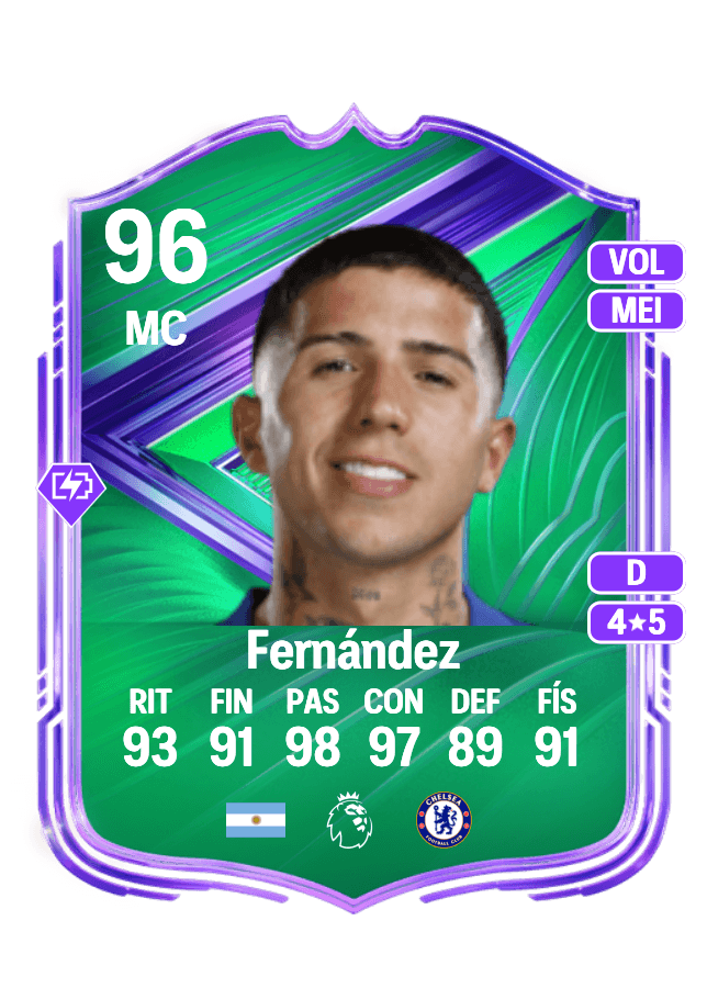 Enzo Fernández card