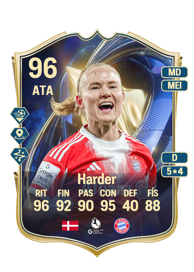 Pernille Harder card