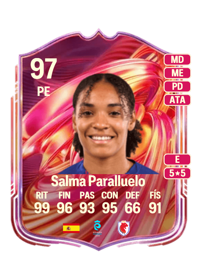 Salma Paralluelo card