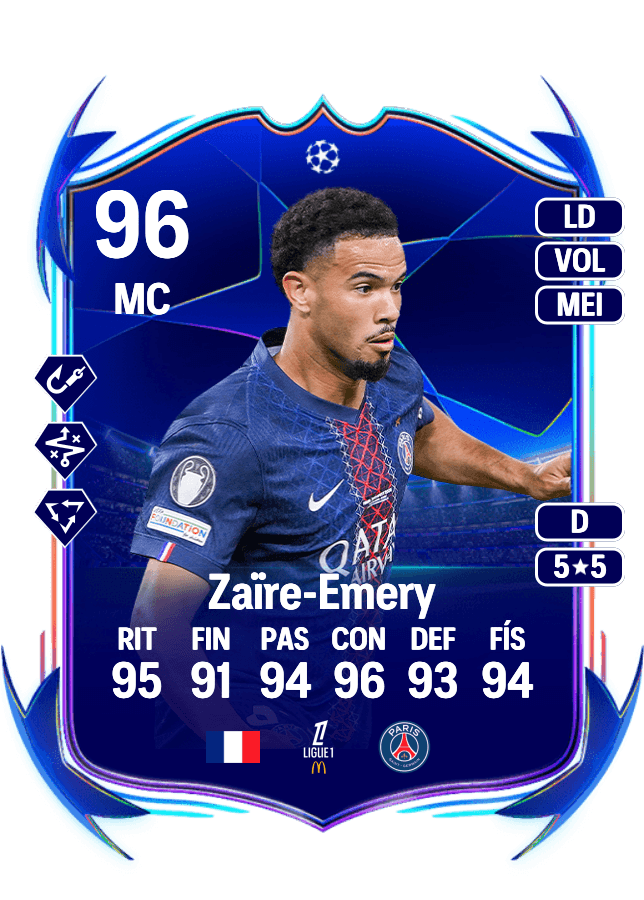 Warren Zaïre-Emery card