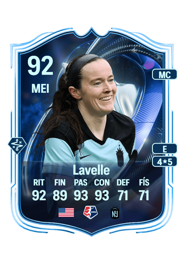 Rose Lavelle card