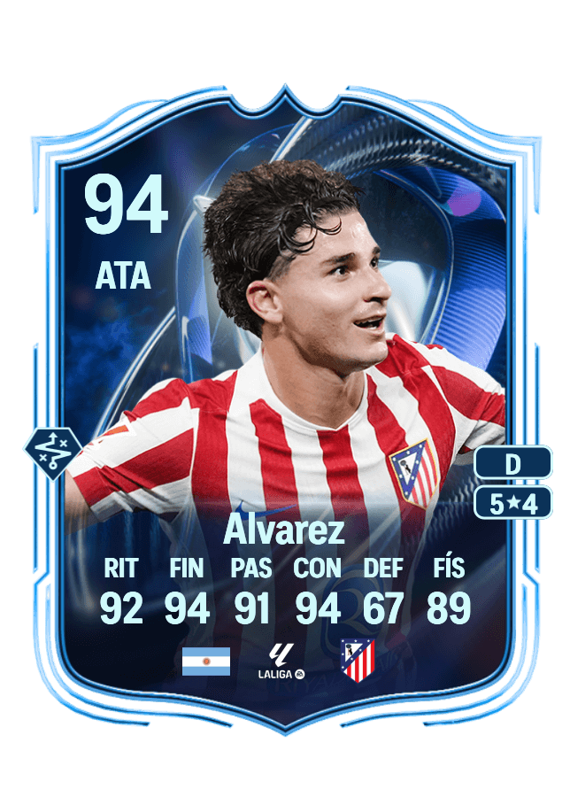 Julián Alvarez card