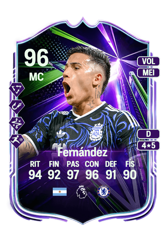 Enzo Fernández card