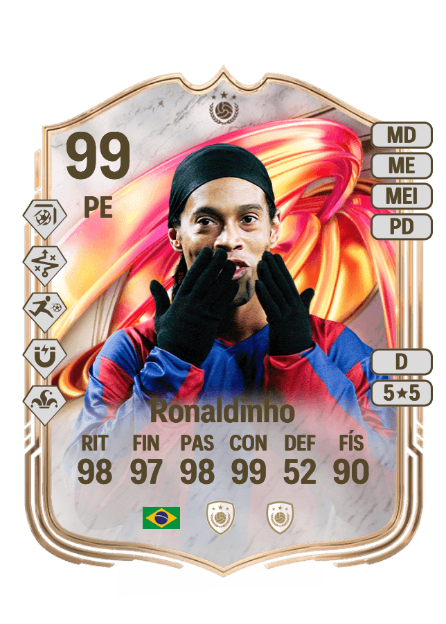 Ronaldinho card