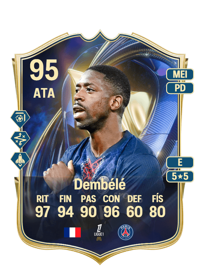 Ousmane Dembélé card