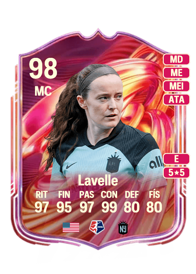 Rose Lavelle card