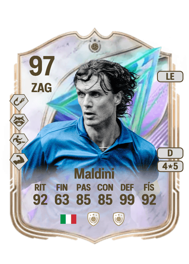 Paolo Maldini card