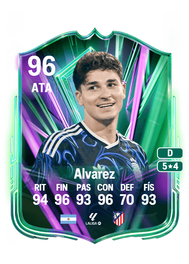 Julián Alvarez card