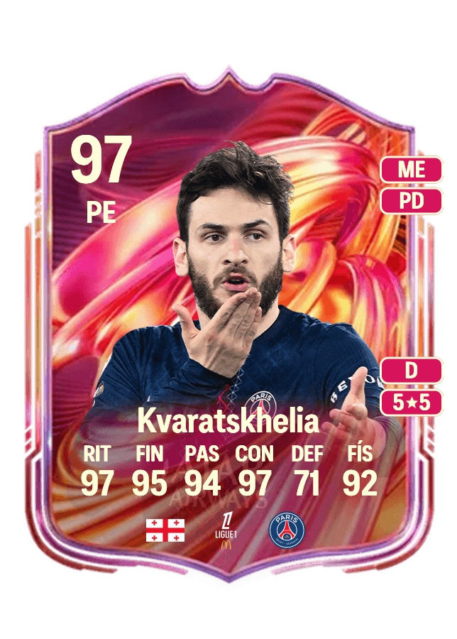 Khvicha Kvaratskhelia card