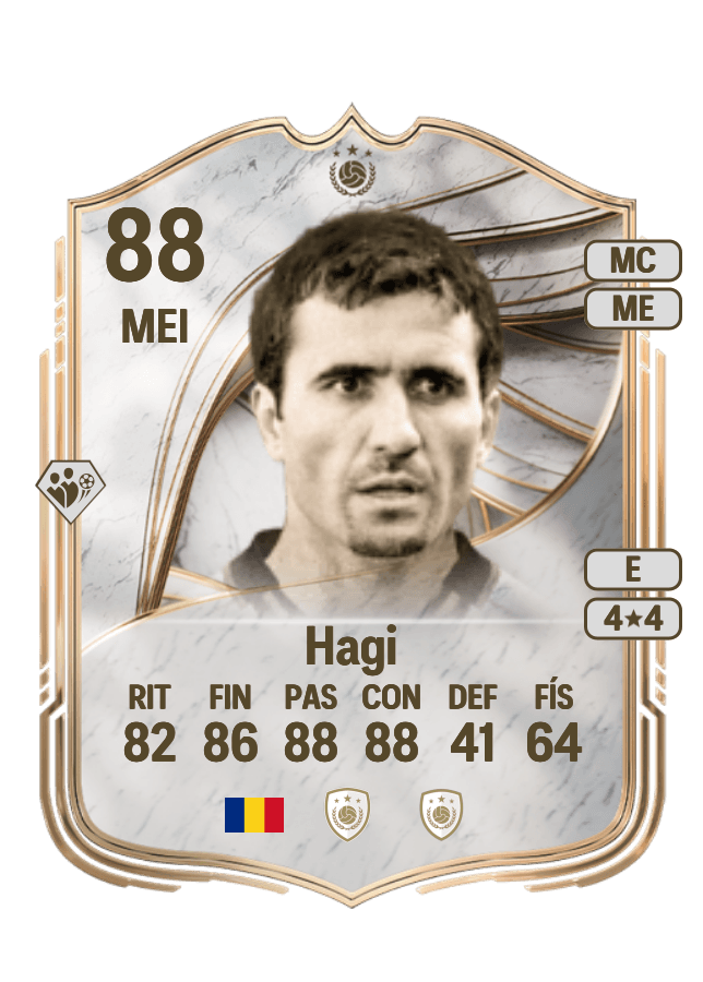 Gheorghe Hagi card