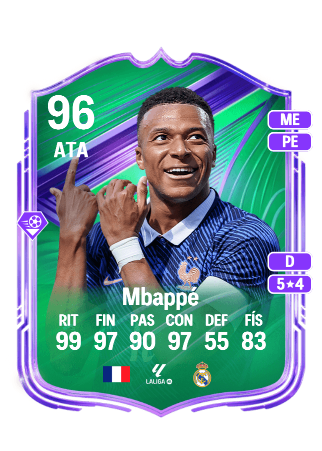 Kylian Mbappé card