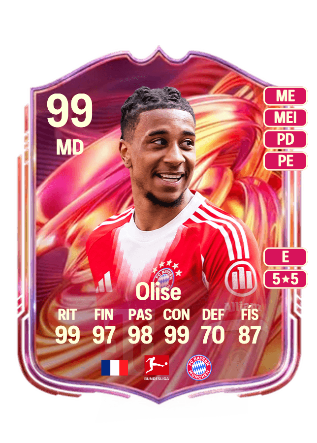 Michael Olise card