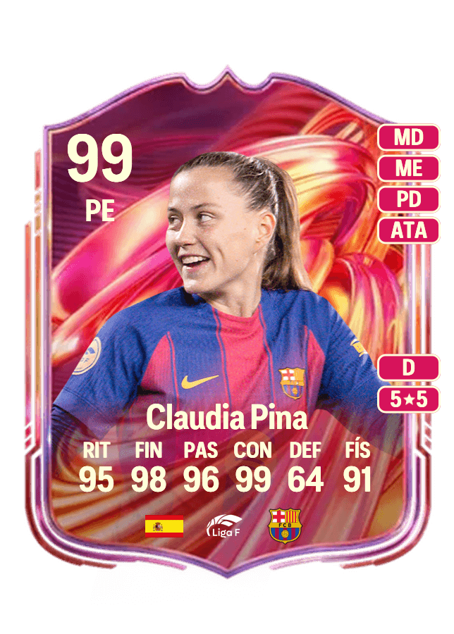 Claudia Pina card