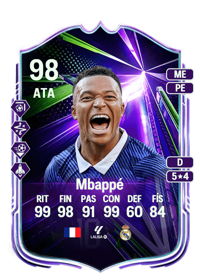 Kylian Mbappé card