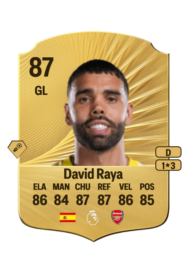 David Raya card
