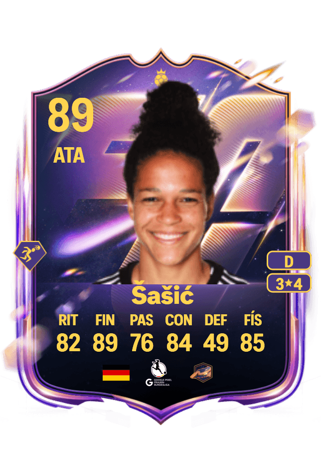 Celia Šašić card