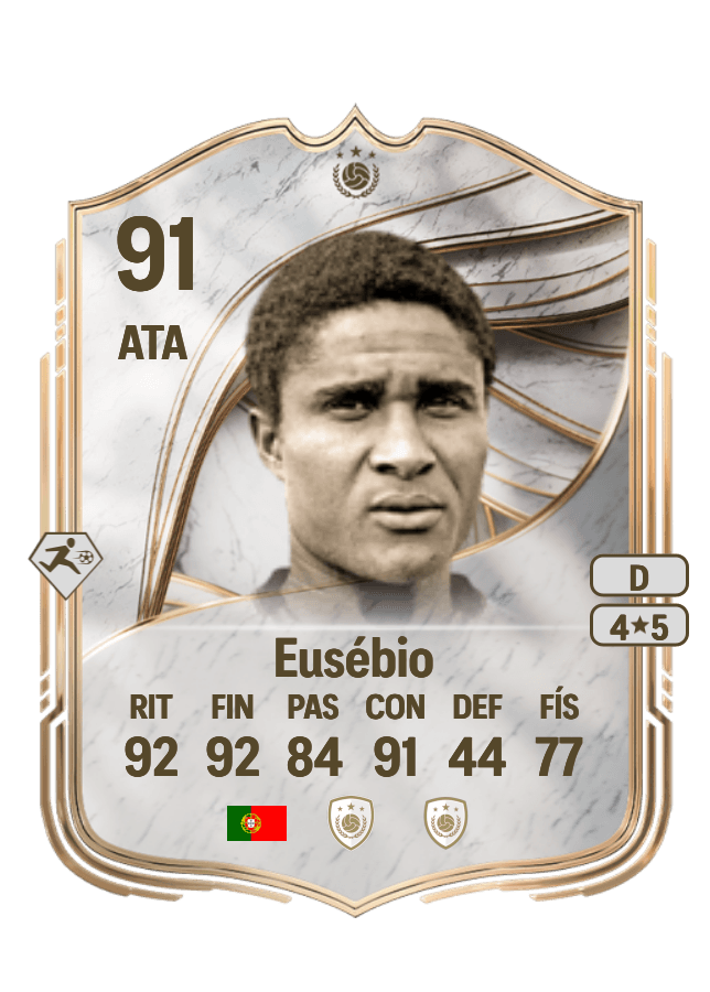 Eusébio card