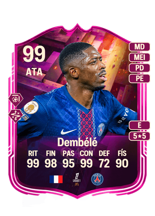 Ousmane Dembélé card