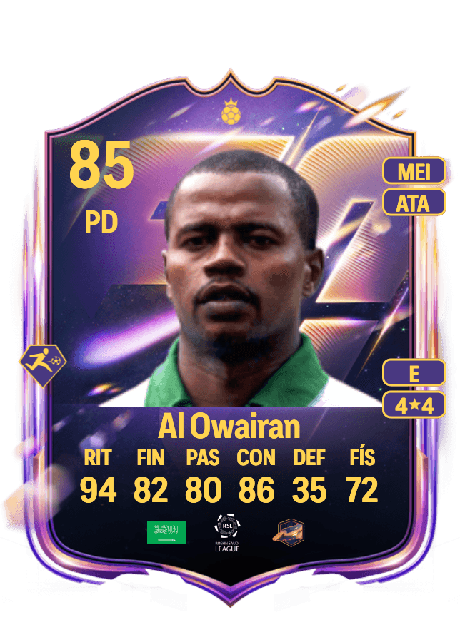 Saeed Al Owairan card