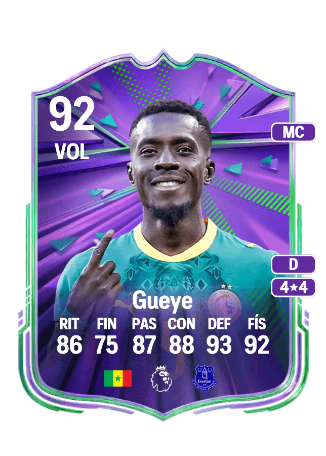 Idrissa Gueye card