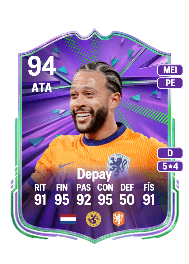 Memphis Depay card